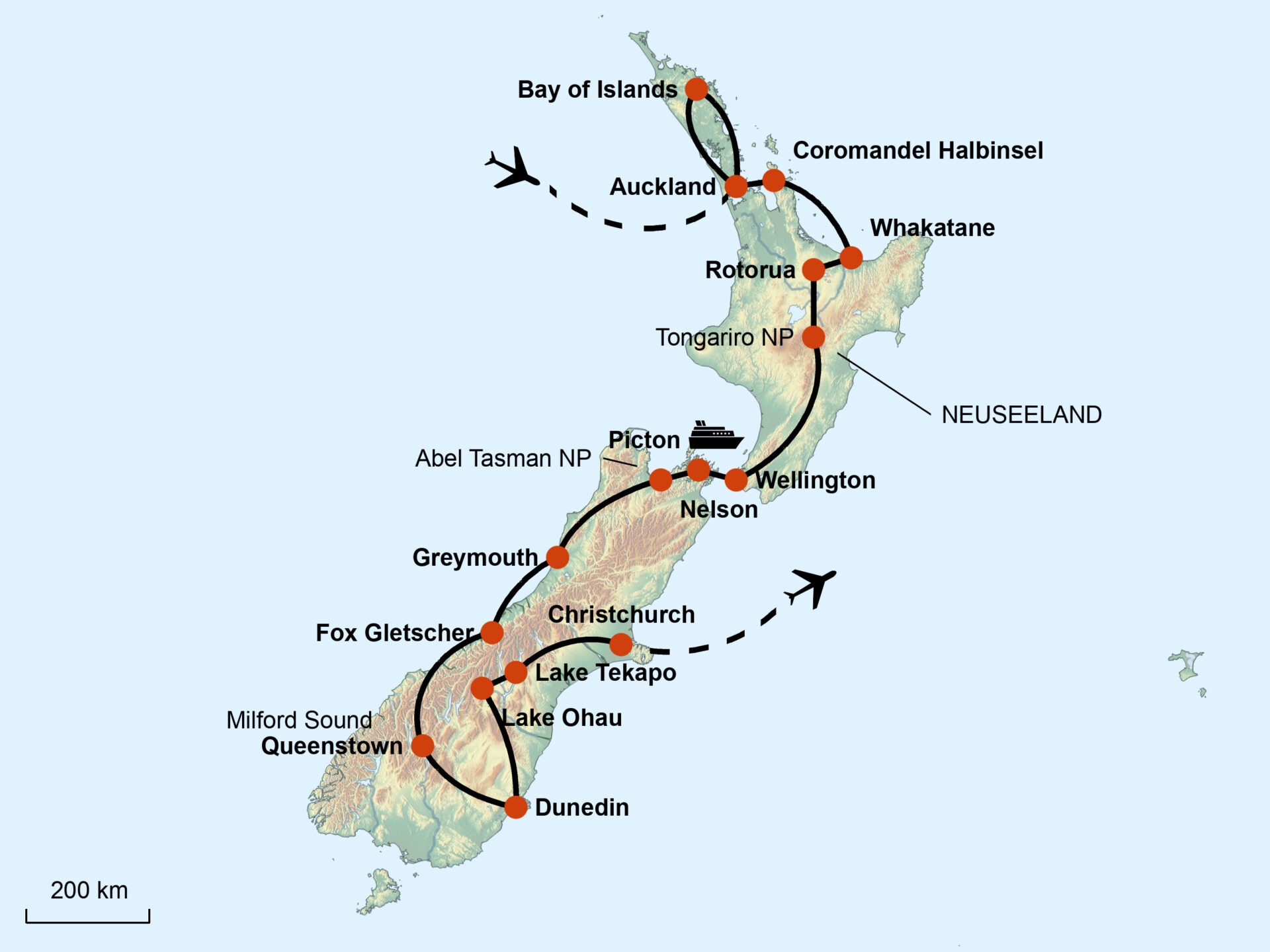 Neuseeland „Naturwelten erleben“ Termine 2026/2027