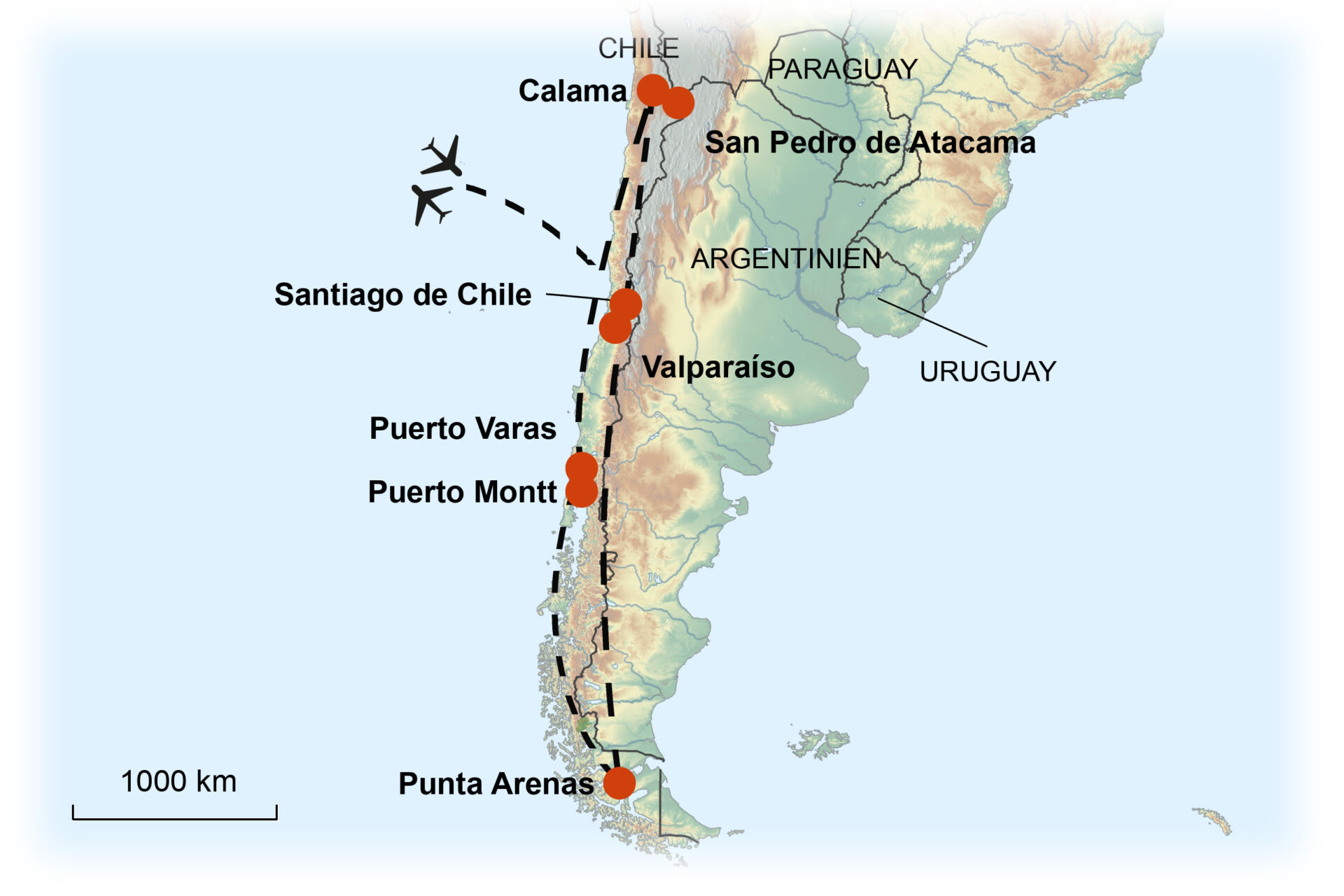 Chiles Naturschönheiten