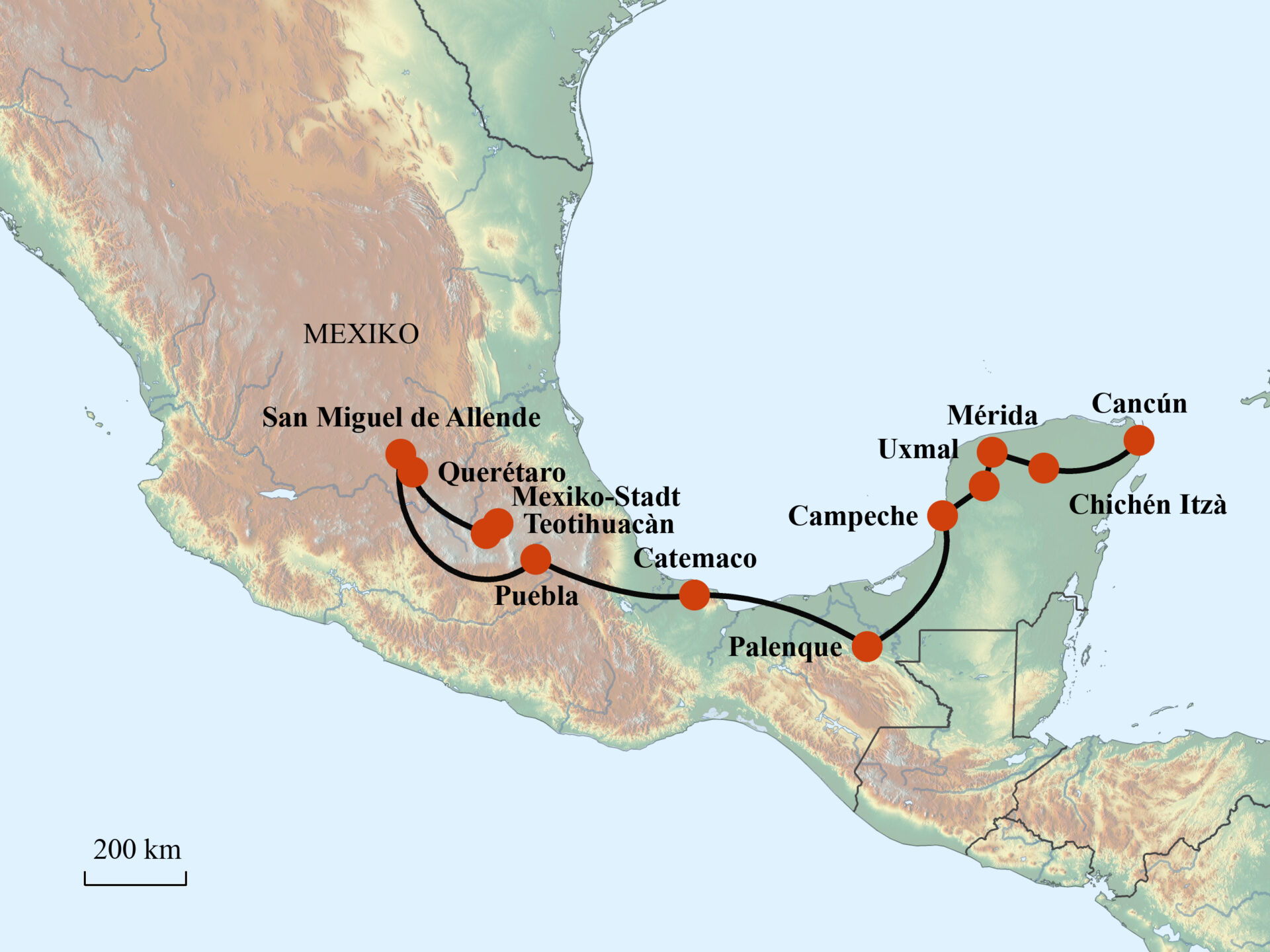 Kulturreiches Mexiko