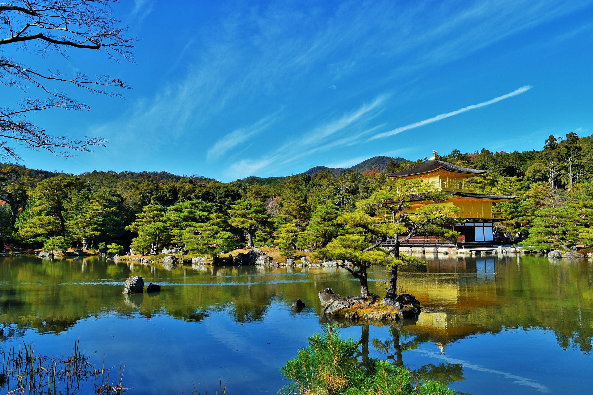 Goldene Pavillon in Kyoto, Japan