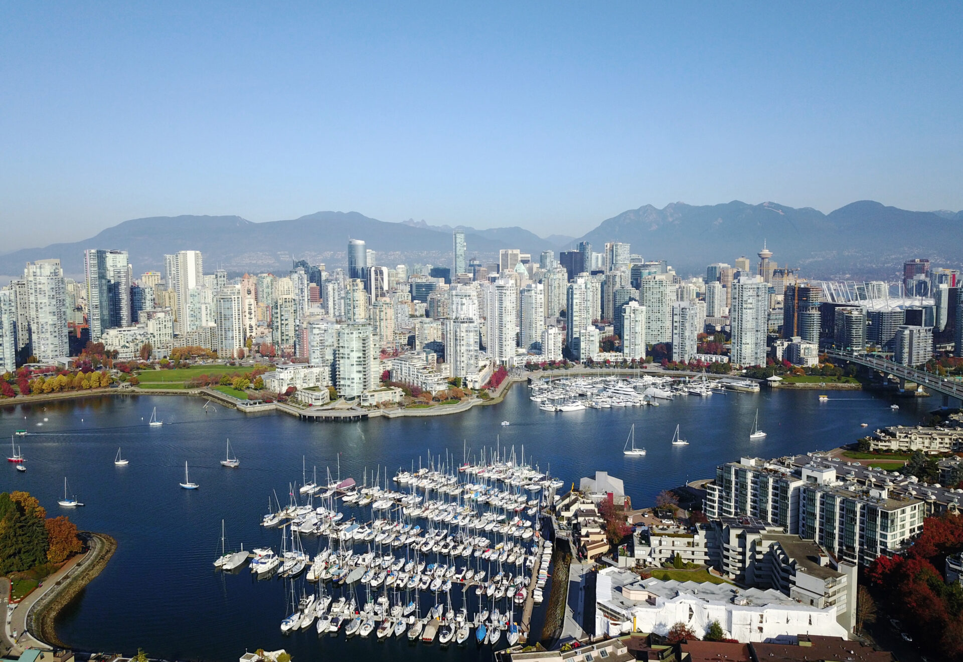 Wolkenkratzer in Vancouver, Kanada