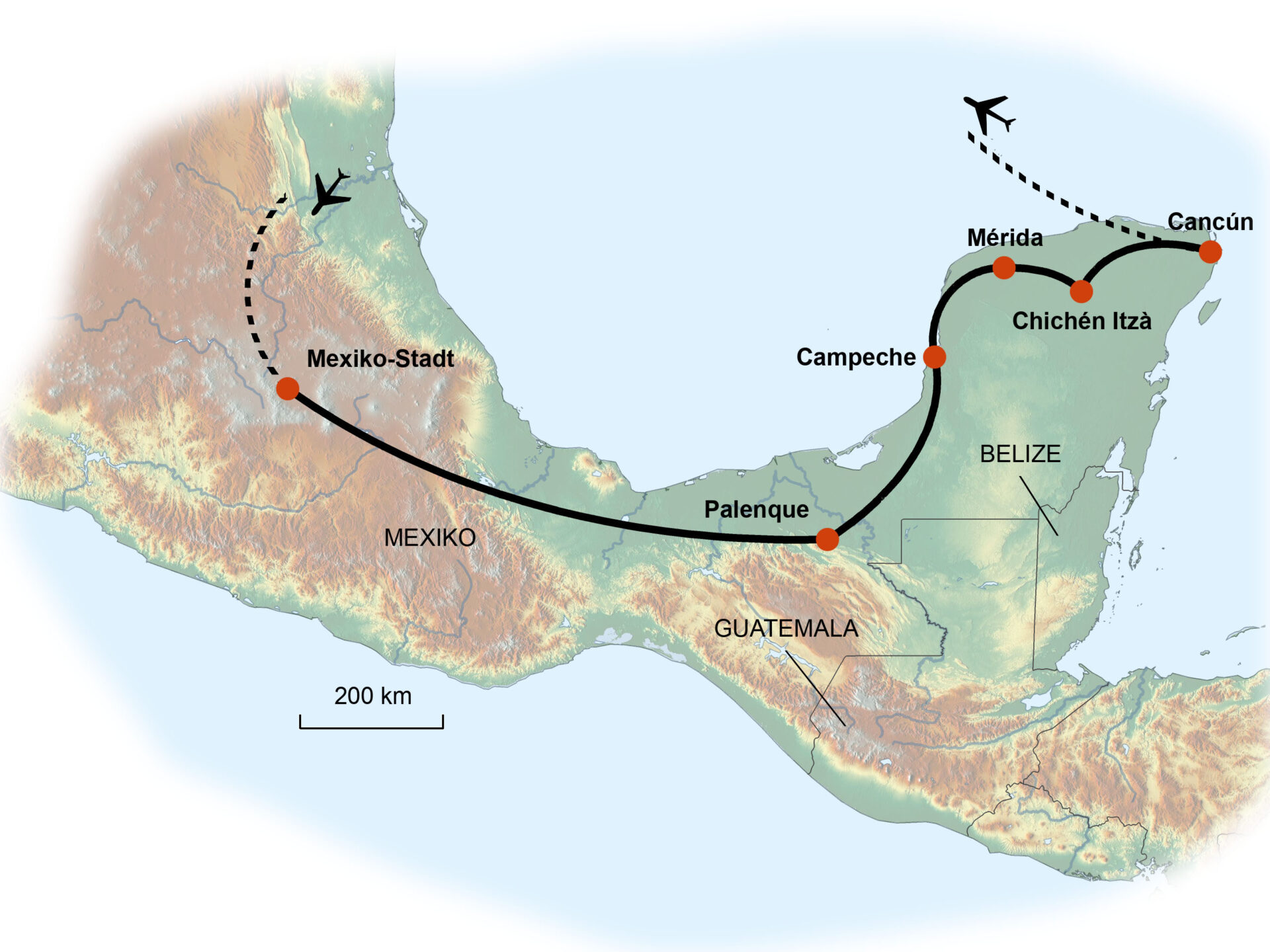 Maya, Weltwunder und Lebensfreude – Mexiko