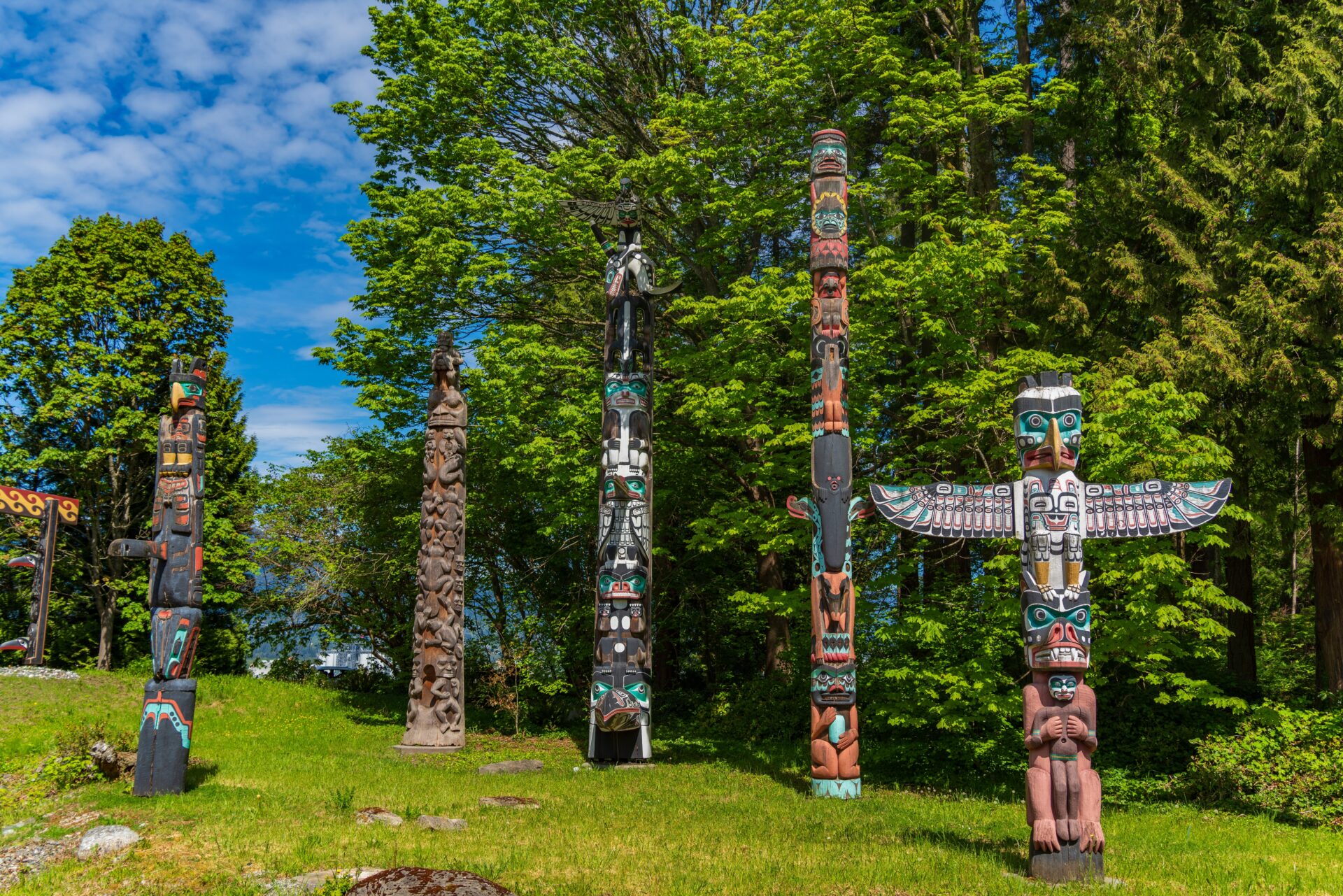 Totems Stanley Park Vancouver