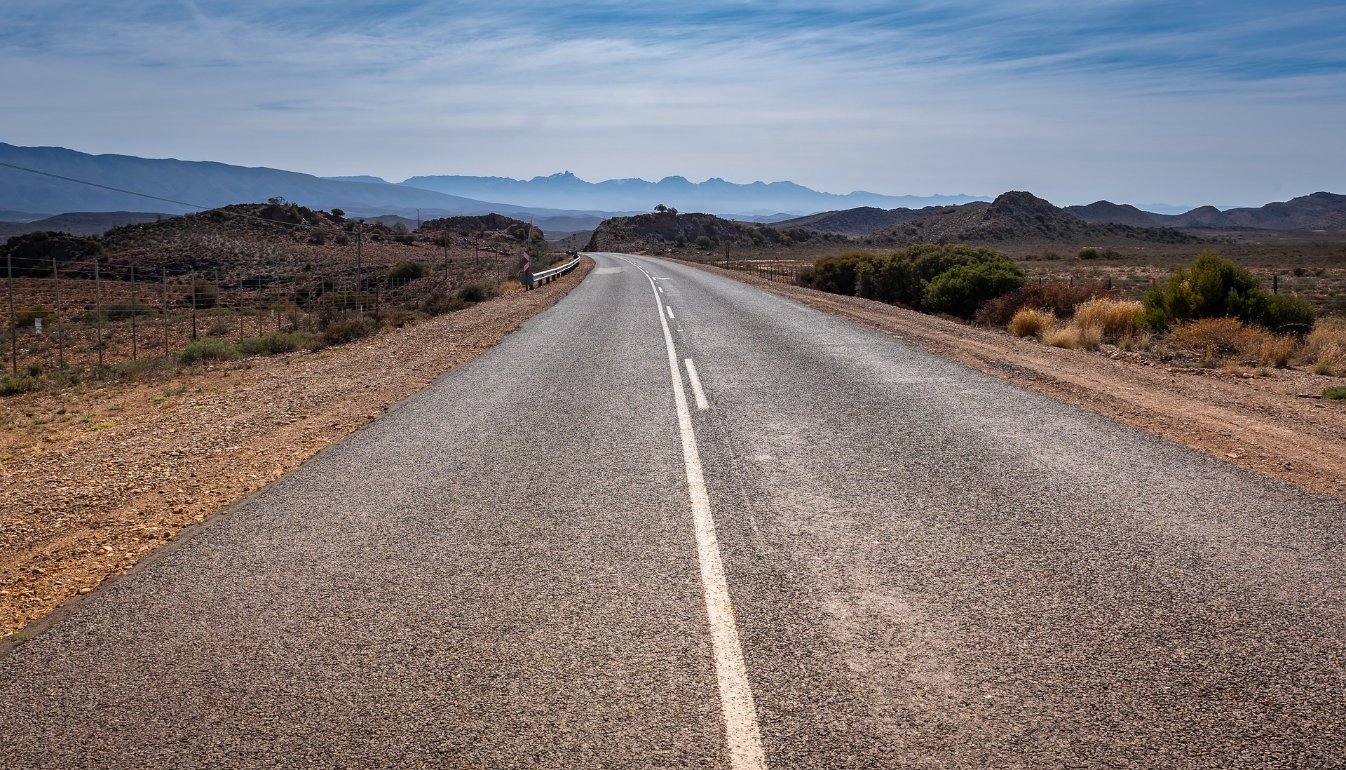 R62 durch die Klein-Karoo-Halbwüste