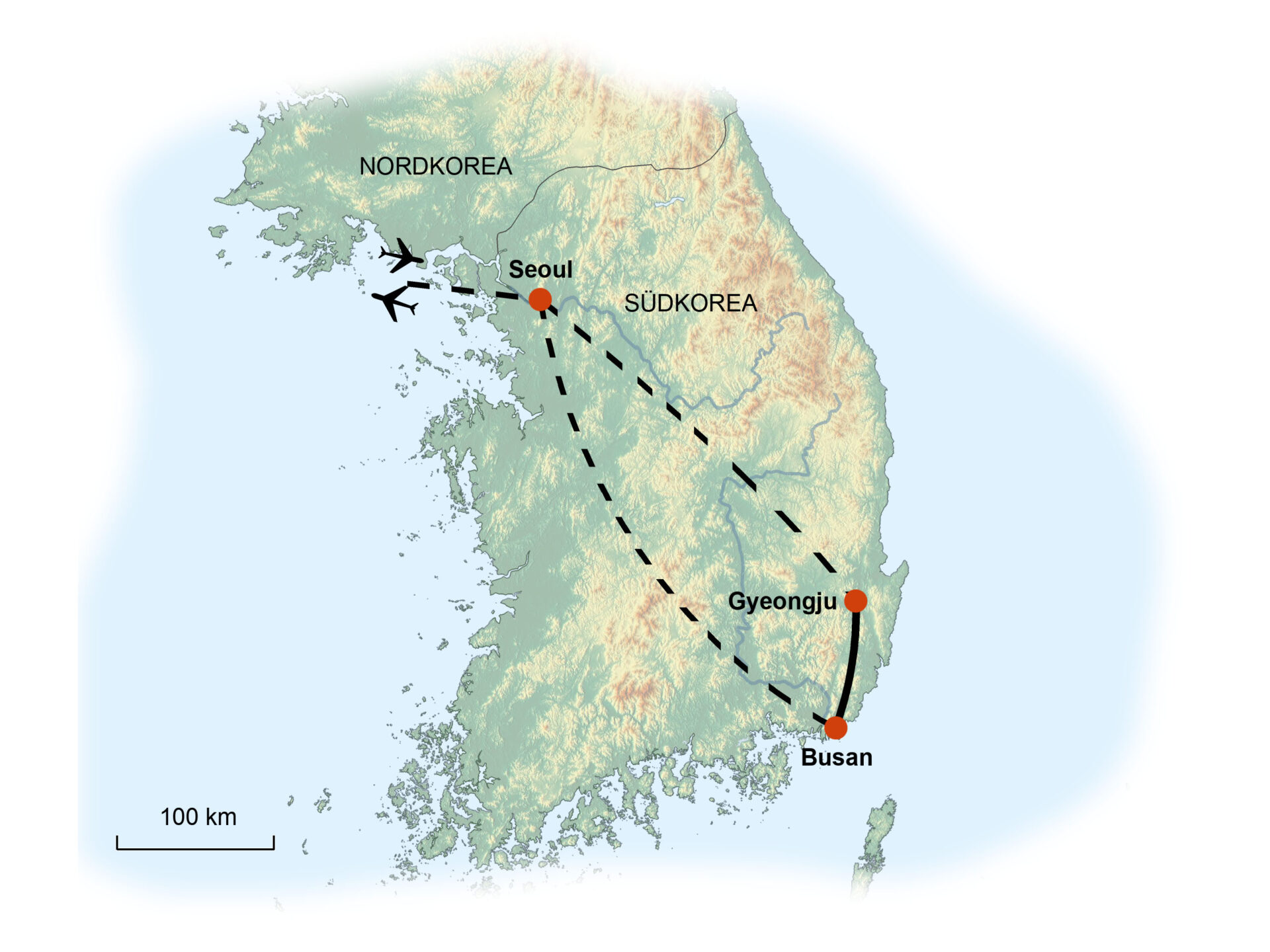 Südkoreas Höhepunkte