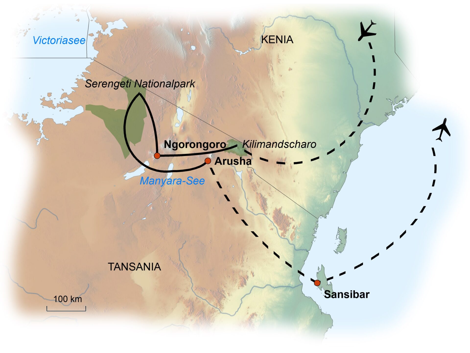 Tansania und Sansibar